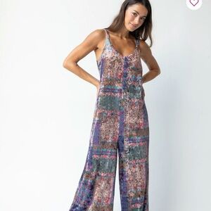 Natural Life Velvet Jumpsuit